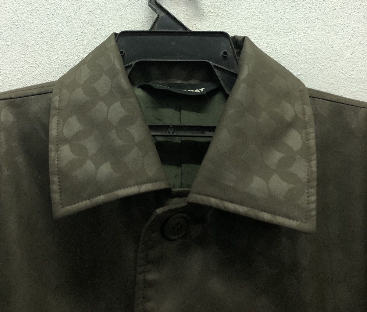 Vintage Issey Miyake Olive Green "WINDCOAT" Patterned Made in Japan Size US M / EU 48-50 / 2 - 3 Thumbnail