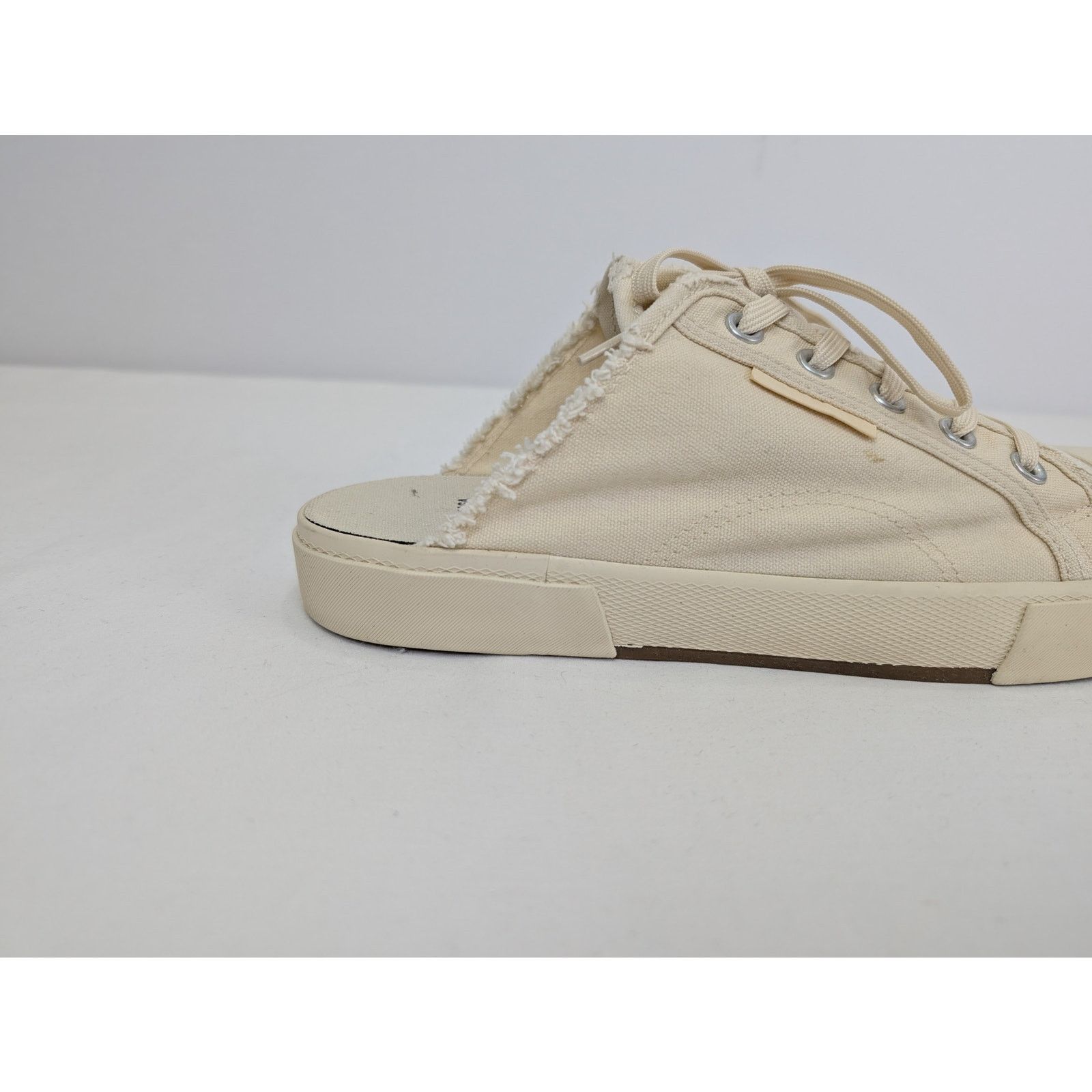 Balenciaga o1rshd1 Mule Destroyed Rubber Sole Paris Mule in White Size US 10 / EU 43 - 5 Thumbnail