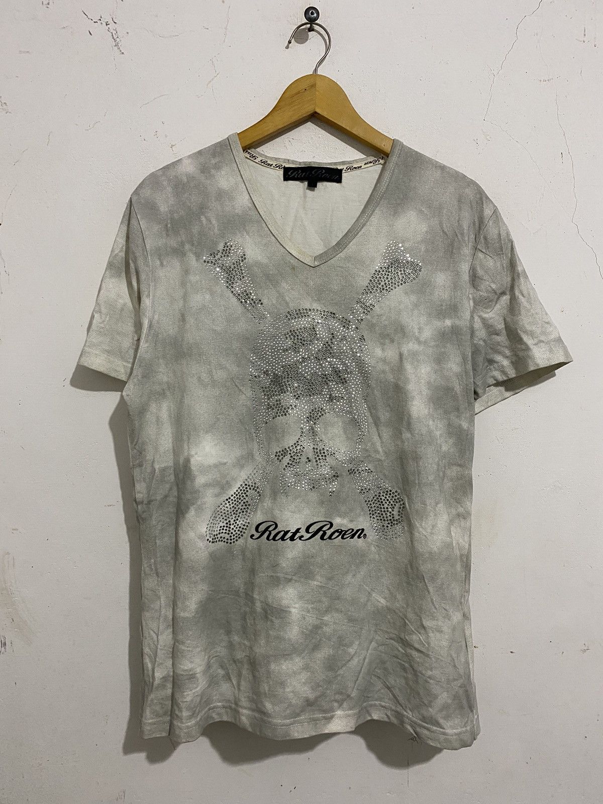 If Six Was Nine 💸BINDINGOFFERJapanese Rat Roen Skull Logos Studed Archived Size US L / EU 52-54 / 3 - 1 Thumbnail