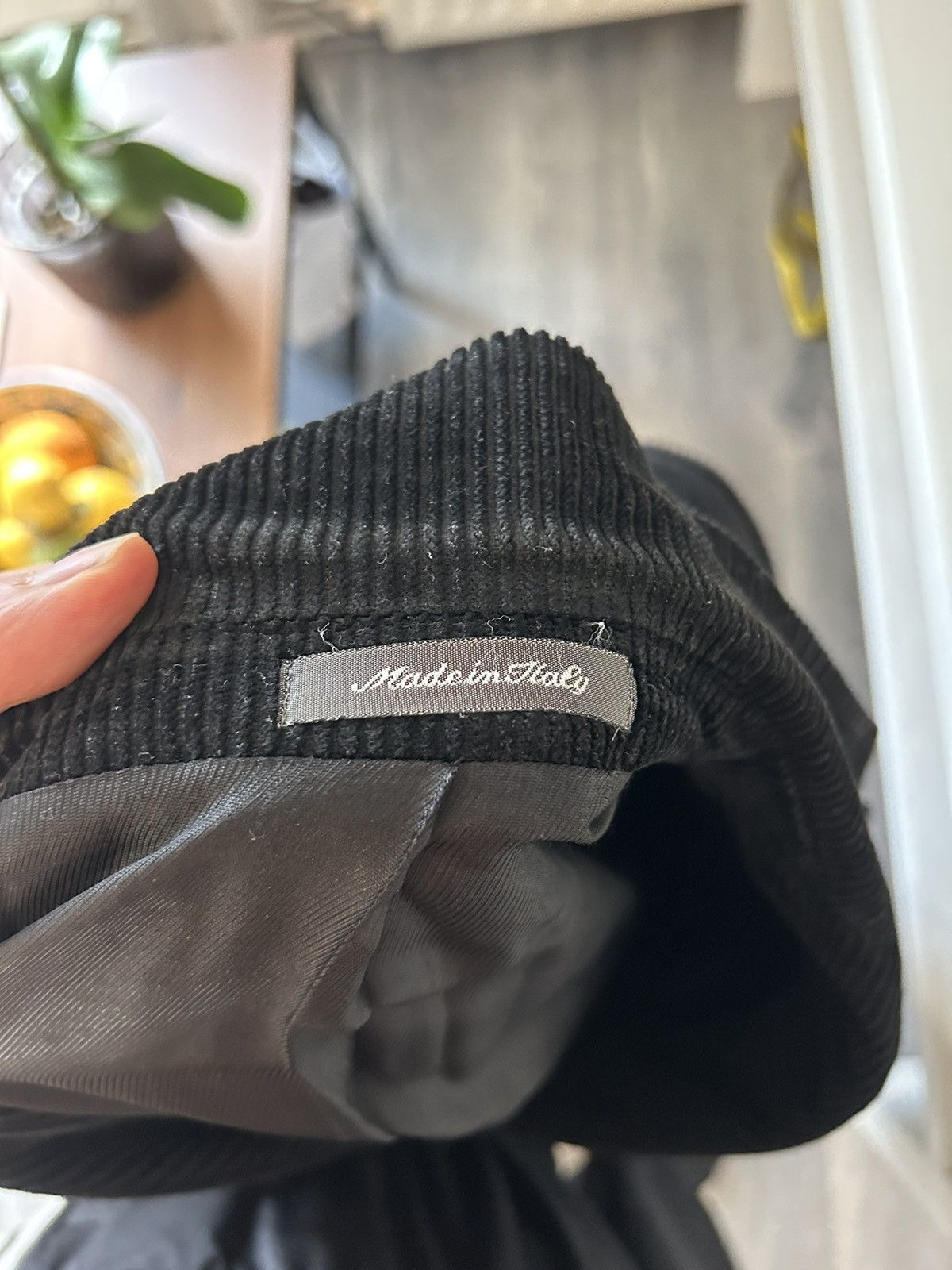 Alexander McQueen Black Corduroy Jacket Size US M / EU 48-50 / 2 - 8 Thumbnail