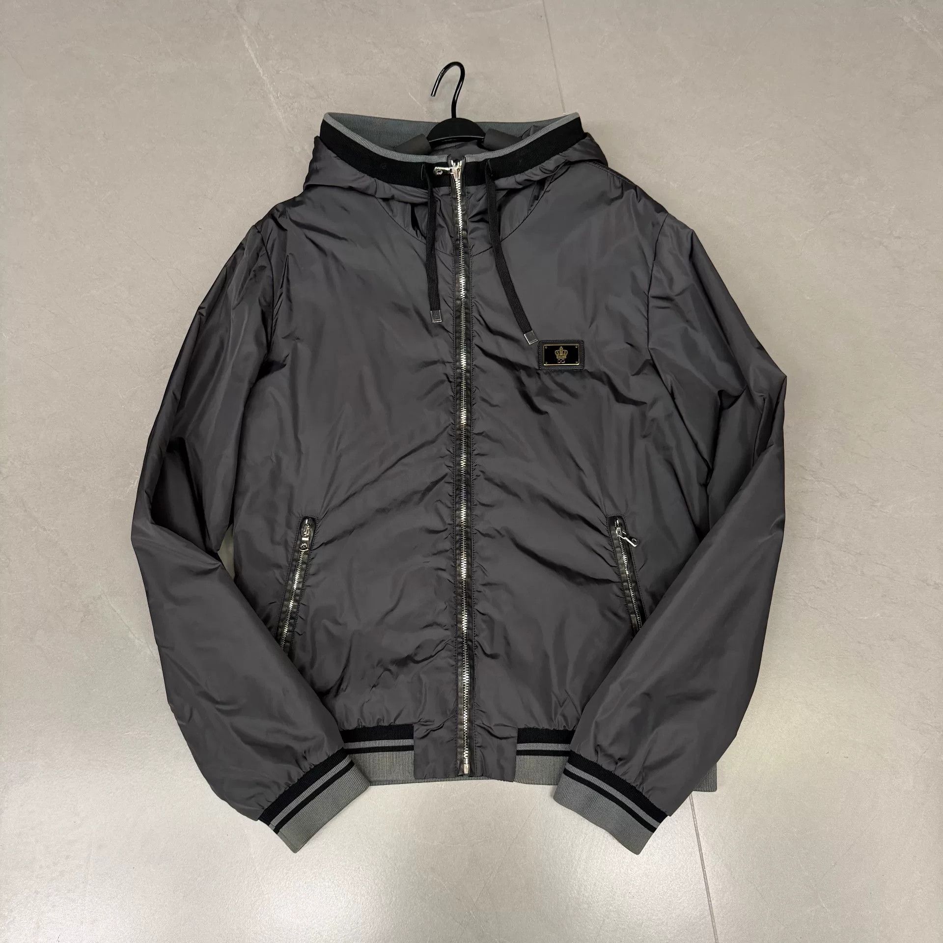 Dolce & Gabbana Dolce & Gabbana Men's Gold Crown Puffer Jacket Size US M / EU 48-50 / 2 - 1 Thumbnail
