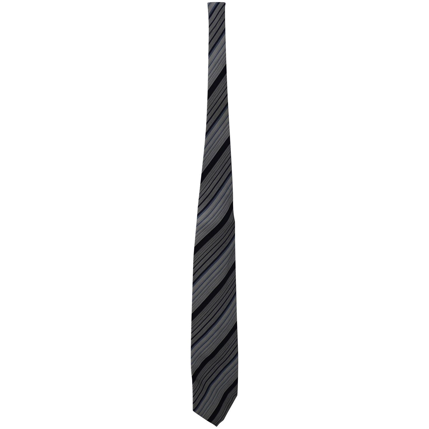 Giorgio Armani Giorgio Armani Striped Necktie in Multicolor Silk Size ONE SIZE - 1 Thumbnail