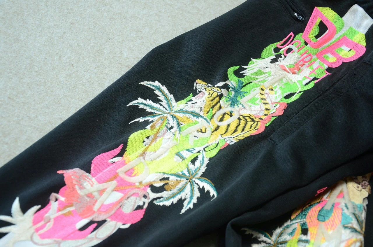 Doublet Doublet Black Large Embroidered Sweatpants Size S Size 27" / US 4 / IT 40 - 5 Thumbnail