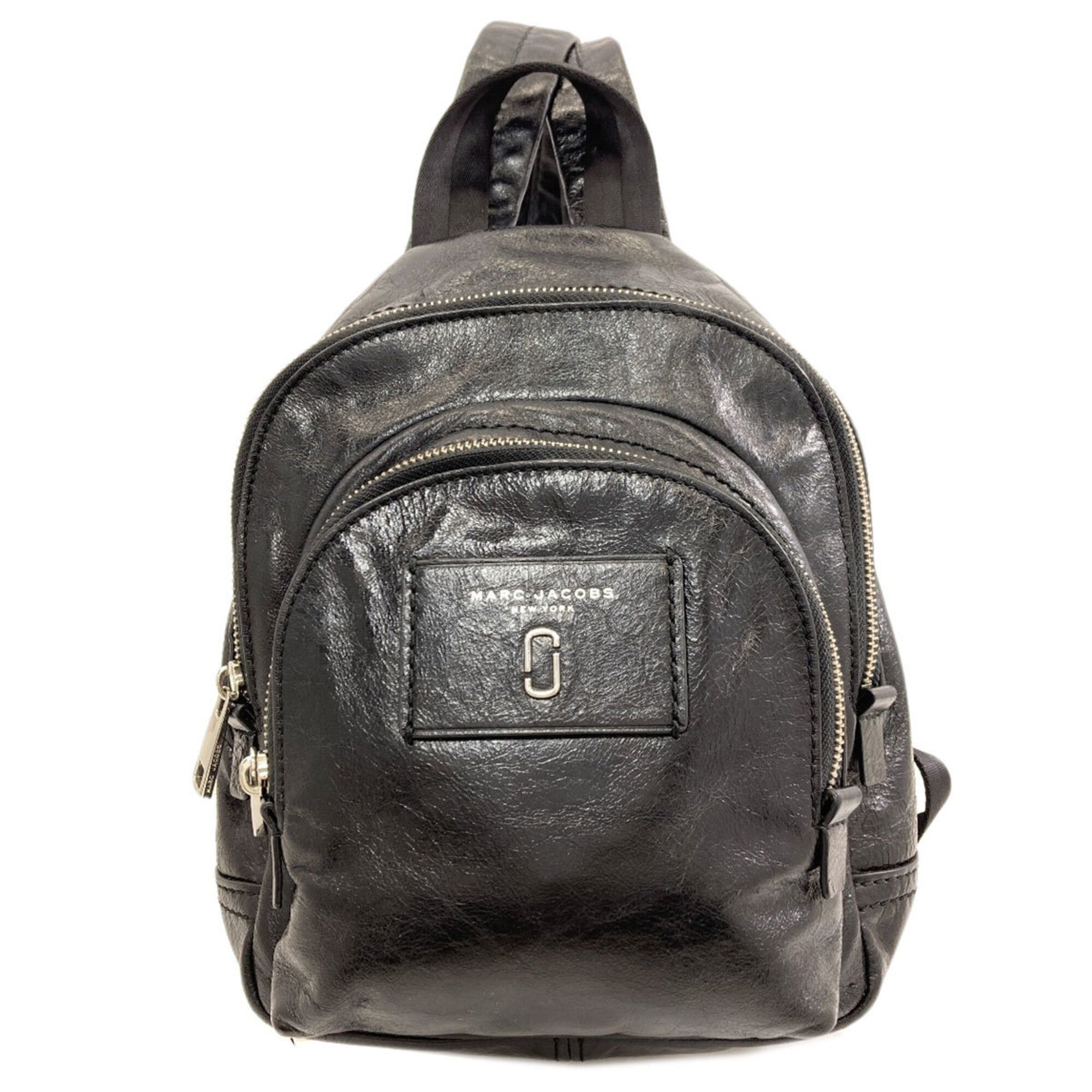 Marc Jacobs Marc Jacobs Logo Backpack/Daypack Leather Bag for Women Size ONE SIZE - 1 Thumbnail