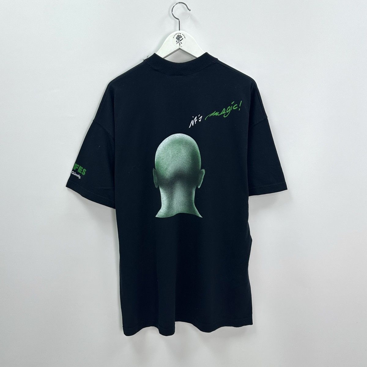 Vintage Vintage 90s Stefes Magic Tandem promo tee Bold head y2k hype Size US XL / EU 56 / 4 - 1 Thumbnail