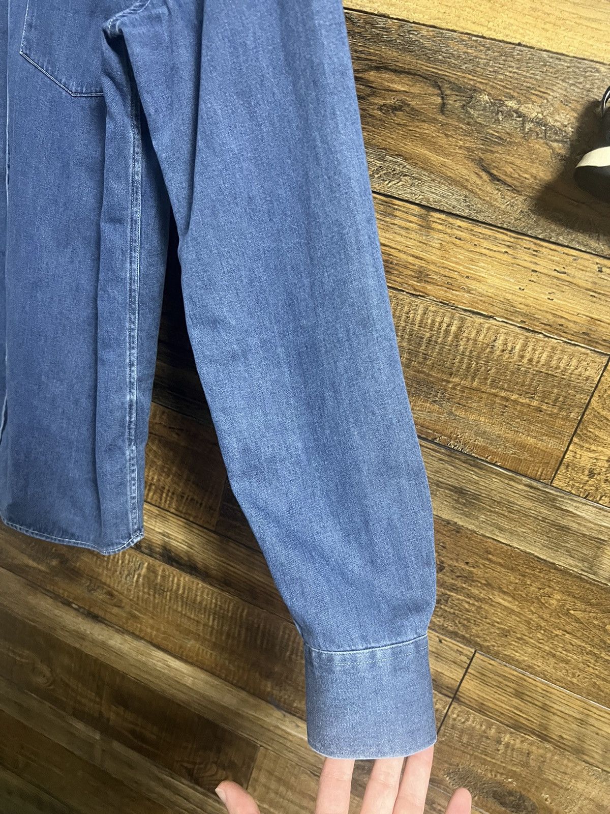 Acne Studios ACNE STUDIOS Denim Western Button Up Shirt Long Sleeve Size US M / EU 48-50 / 2 - 8 Thumbnail
