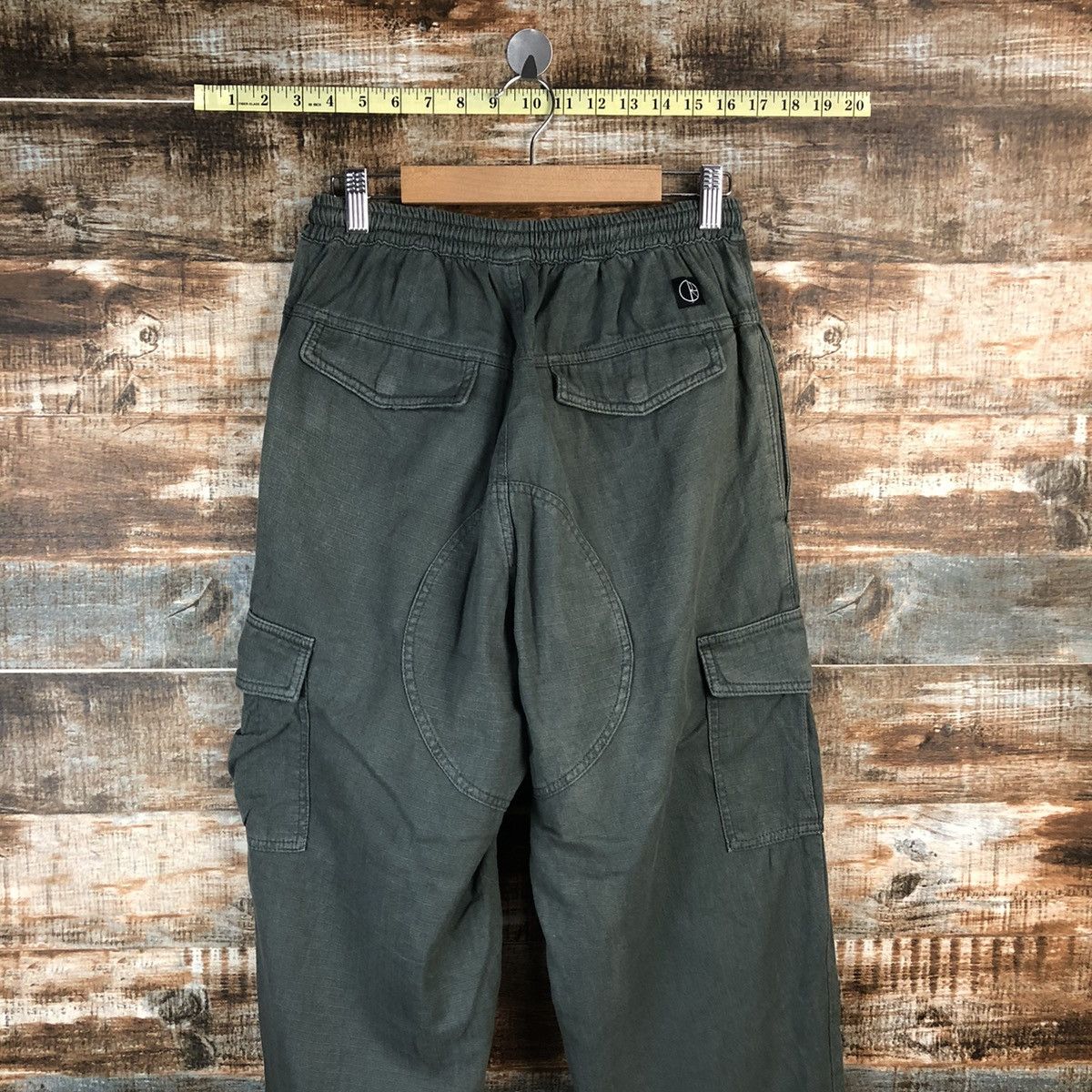 Japanese Brand Polar Green Cargo Multipocket Pants #A1419 Size US 28 / EU 44 - 12 Thumbnail