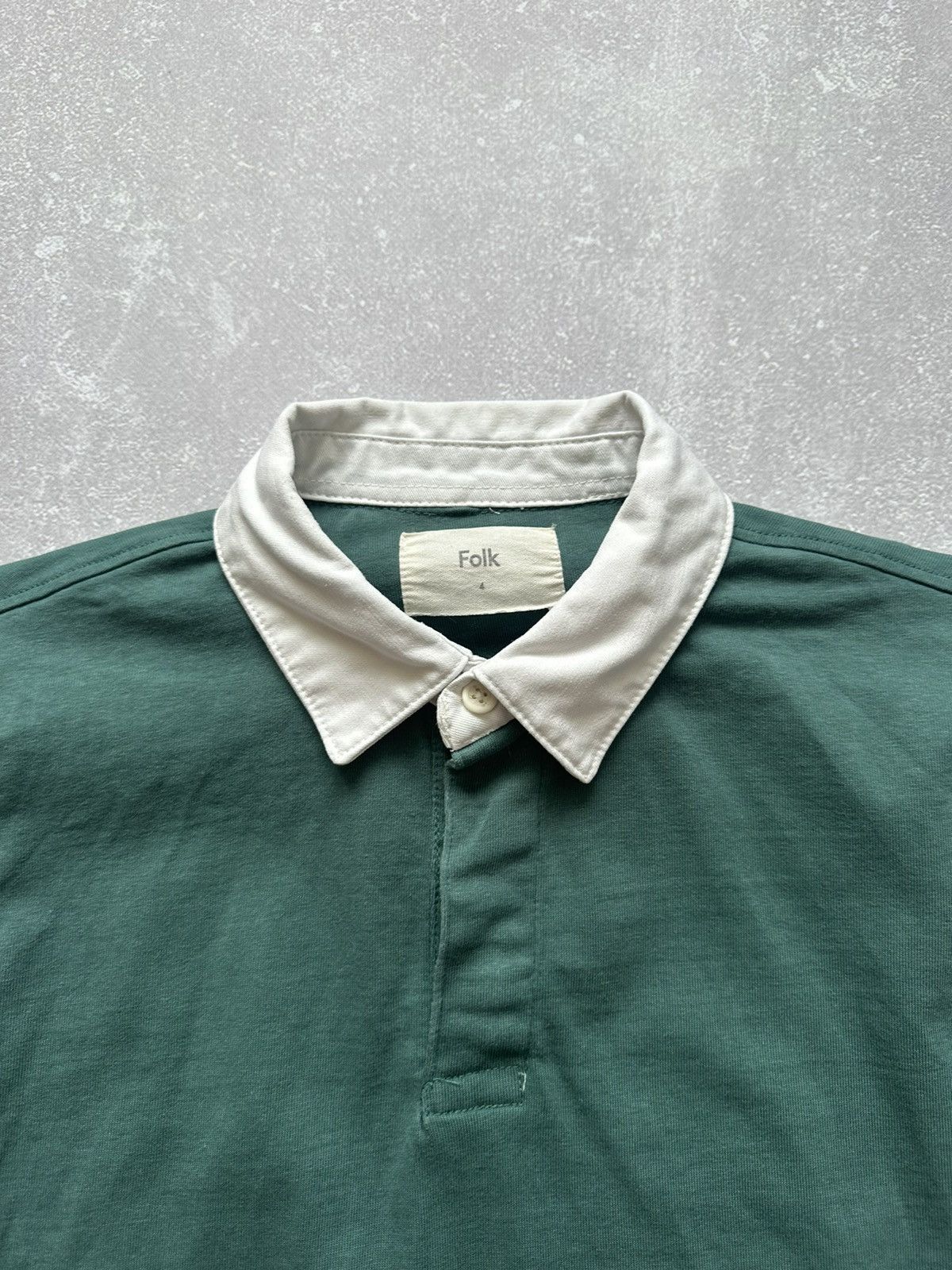 Folk long sleeve t-shirt men Folk 4 size L color Green Size US L / EU 52-54 / 3 - 3 Thumbnail