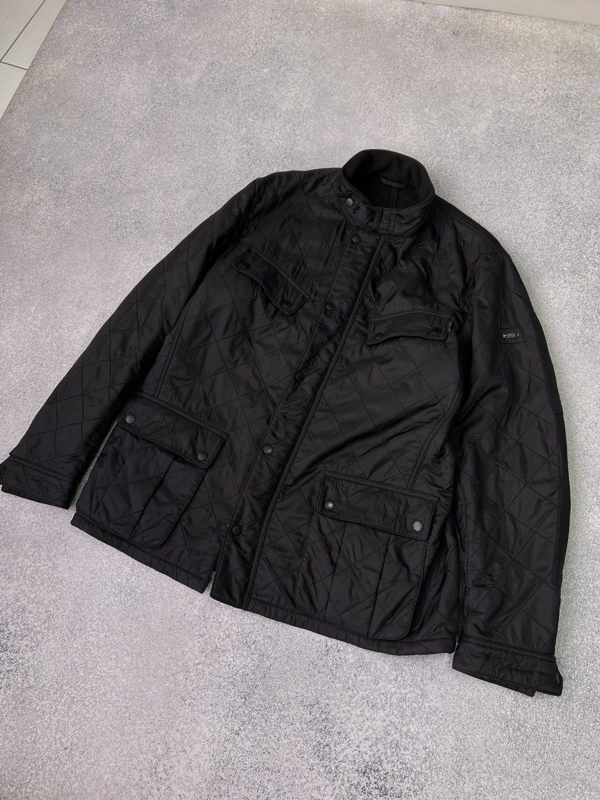 Barbour × Vintage Vintage Barbour International Quilted Jacket Size US XL / EU 56 / 4 - 7 Thumbnail
