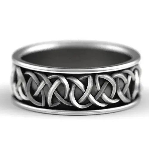 Japanese Brand Viking Nordic Mythology Giant Wolf Rings (size 6-13) Size ONE SIZE - 3 Thumbnail