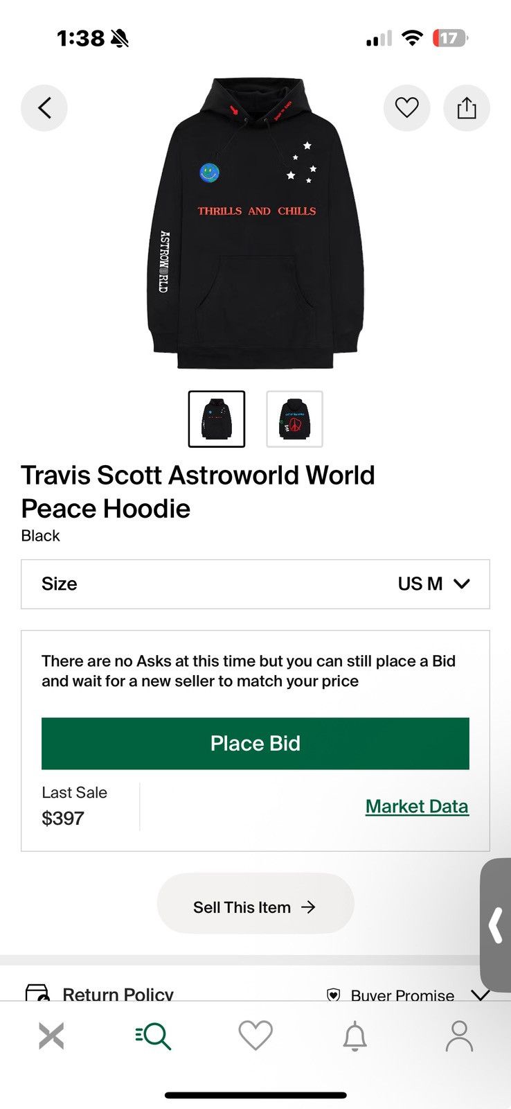 Travis Scott Travis Scott Astroworld Hoodie Size US M / EU 48-50 / 2 - 5 Thumbnail