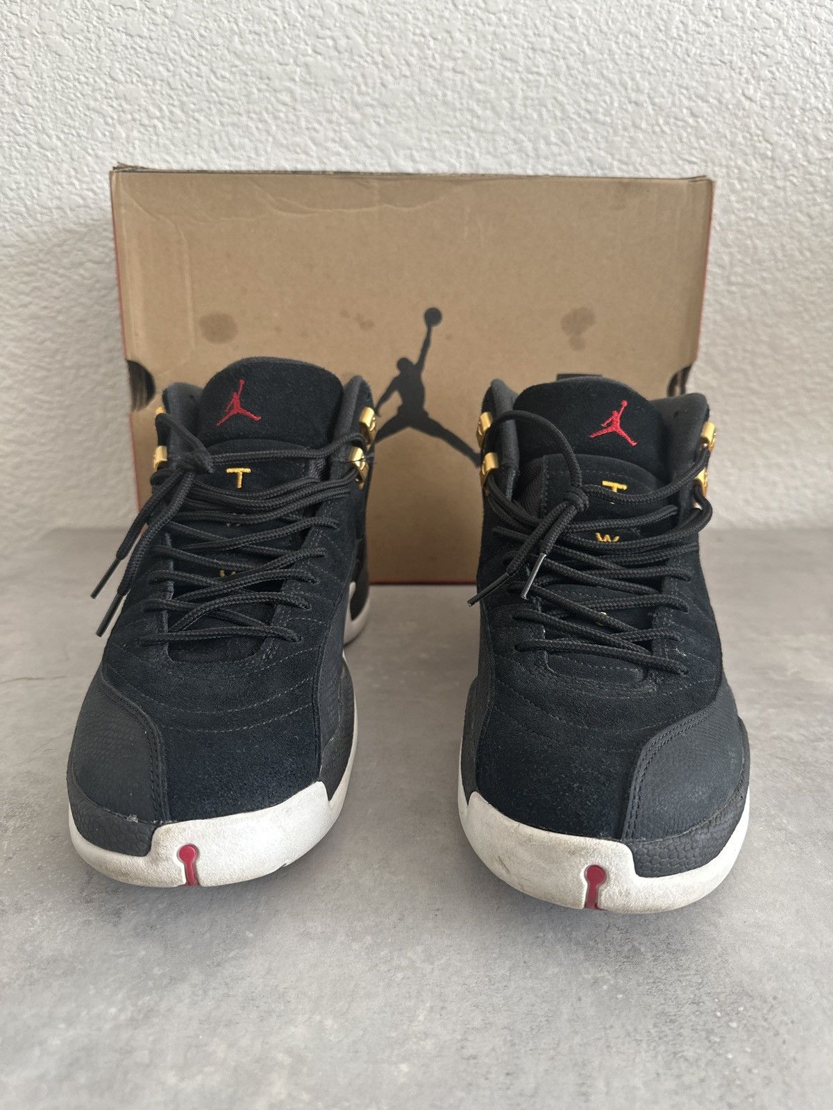 Jordan Brand Air Jordan 12 Retro ‘Reverse Taxi’ Size US 10 / EU 43 - 3 Thumbnail