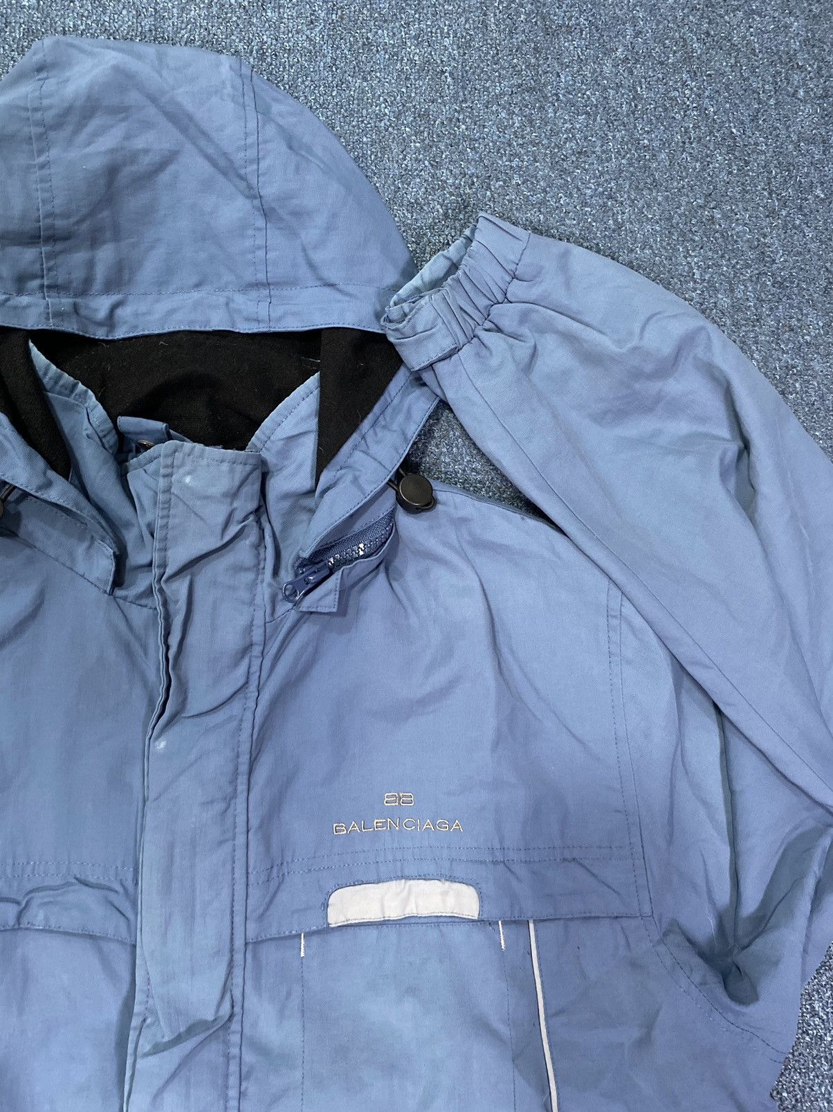 Balenciaga Balenciaga Detachable Hood Jacket Size US S / EU 44-46 / 1 - 2 Thumbnail