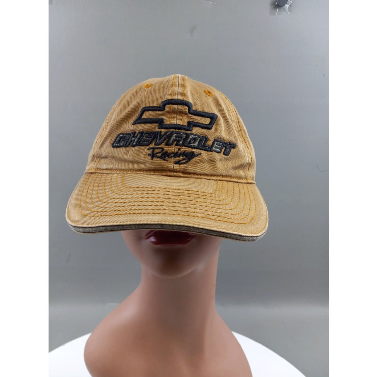 NASCAR VINTAGE General Motors H3 sportsgear Chevrolet Nascar Cap Hat Baseball Cap Unisex Adults One Size Black White Red Adjustable Strap Back Nascar Racing Size ONE SIZE - 2 Thumbnail