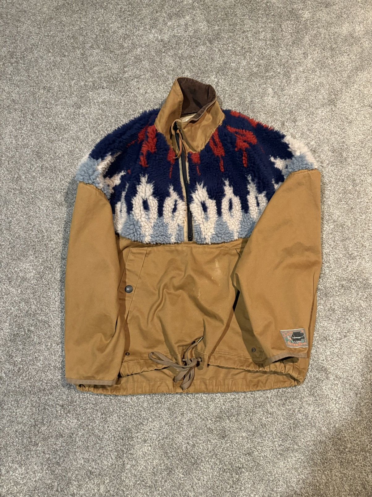 Kapital Kapital boa fleece anorak camel Size US M / EU 48-50 / 2 - 3 Thumbnail