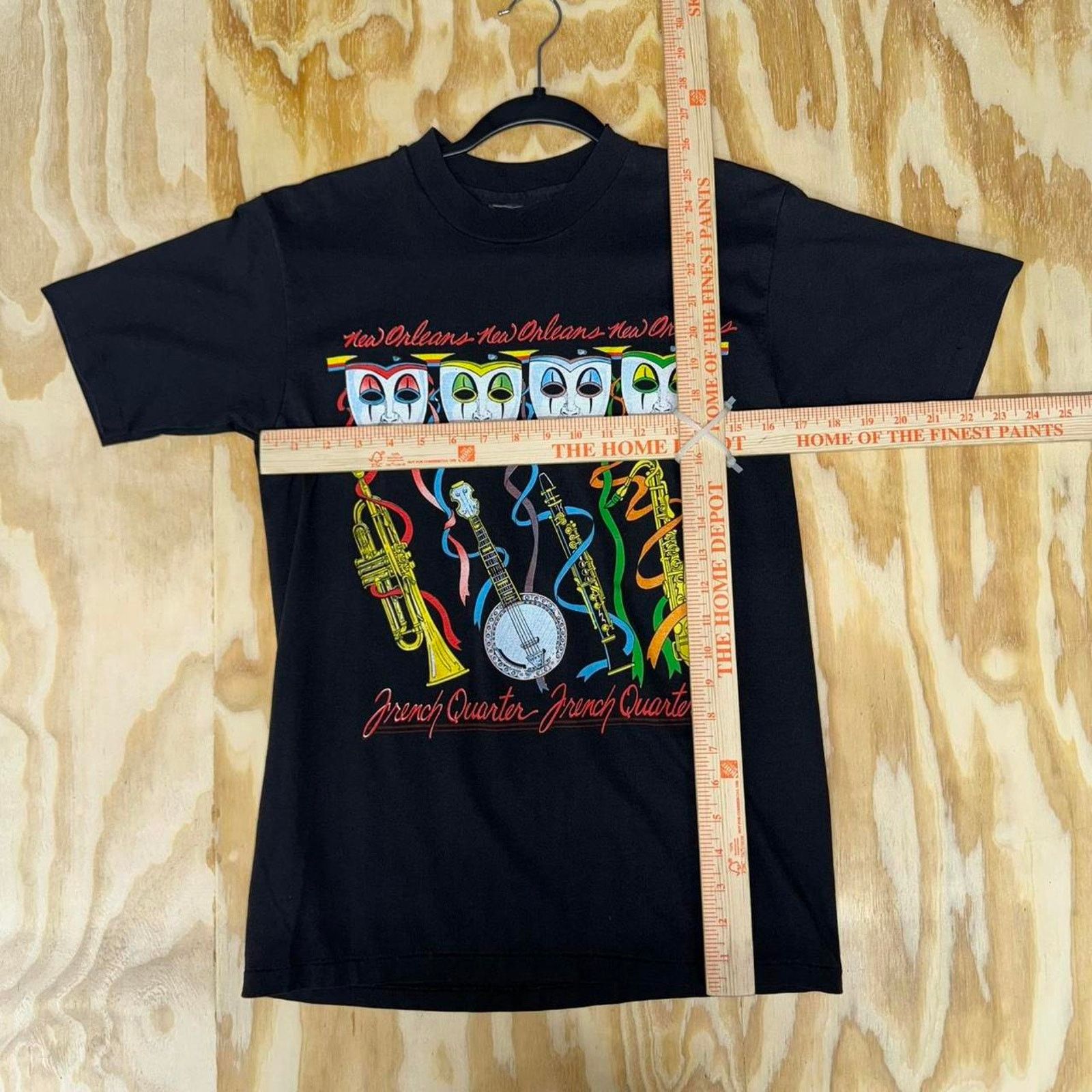 Vintage Medium - Vintage y2k new orleans french Quarter masks tshirt Size US M / EU 48-50 / 2 - 3 Thumbnail