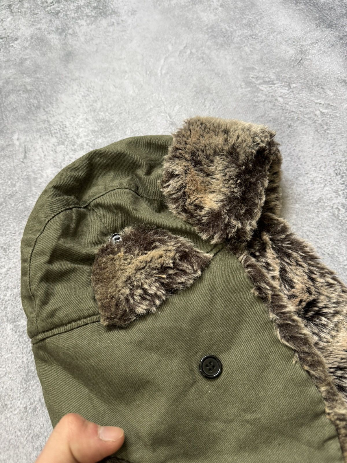 Tyler The Creator × Vintage Ushanka Hat Green Y2K Size ONE SIZE - 3 Thumbnail