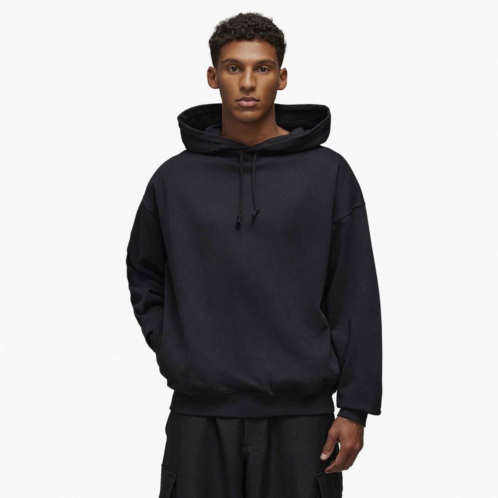 Y-3 o1s22i1n0125 Cotton Hoodie in Black Size US M / EU 48-50 / 2 - 4 Thumbnail