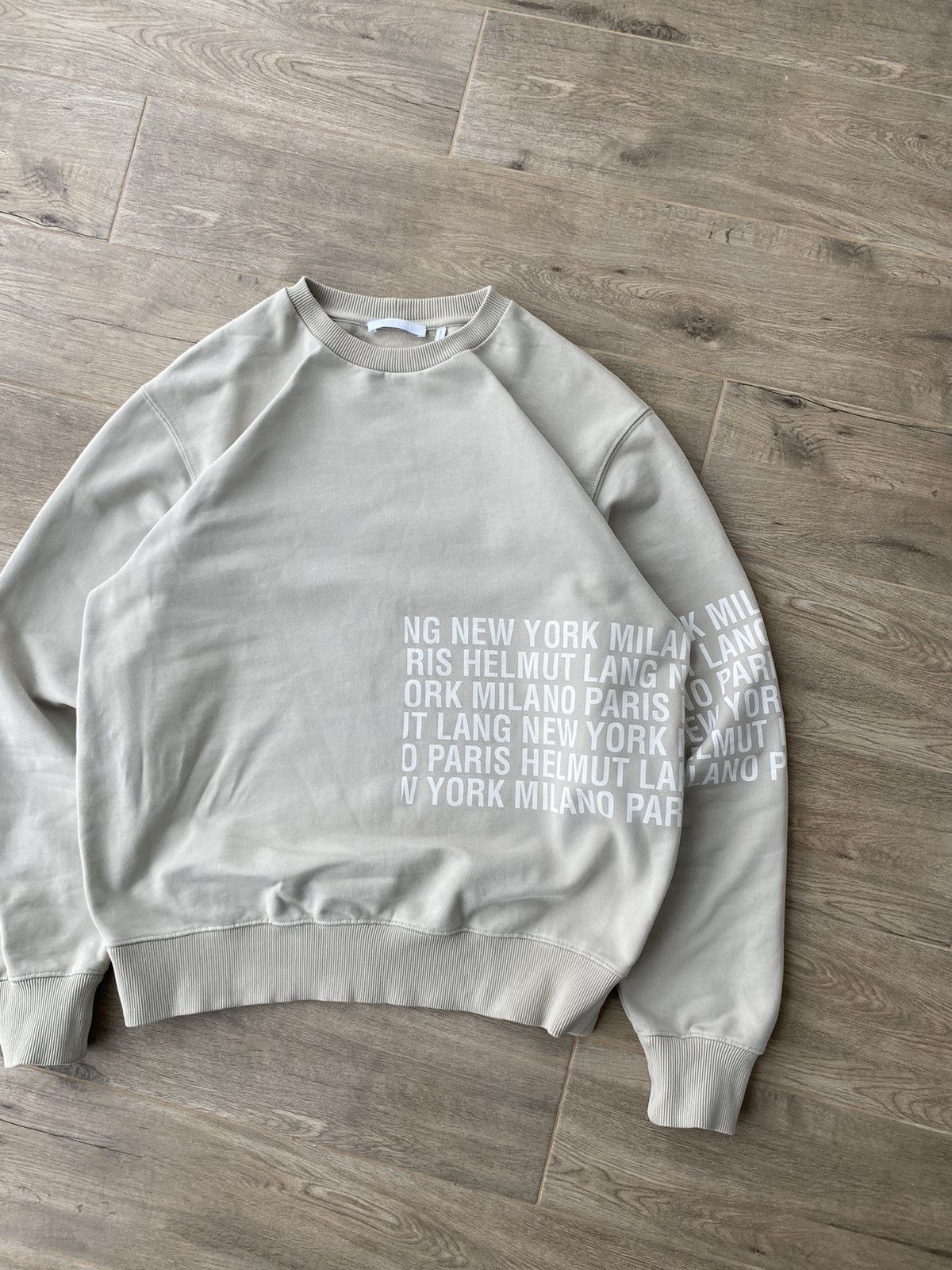 Helmut Lang Helmet Lang box logo sweatshirt Size US M / EU 48-50 / 2 - 4 Thumbnail
