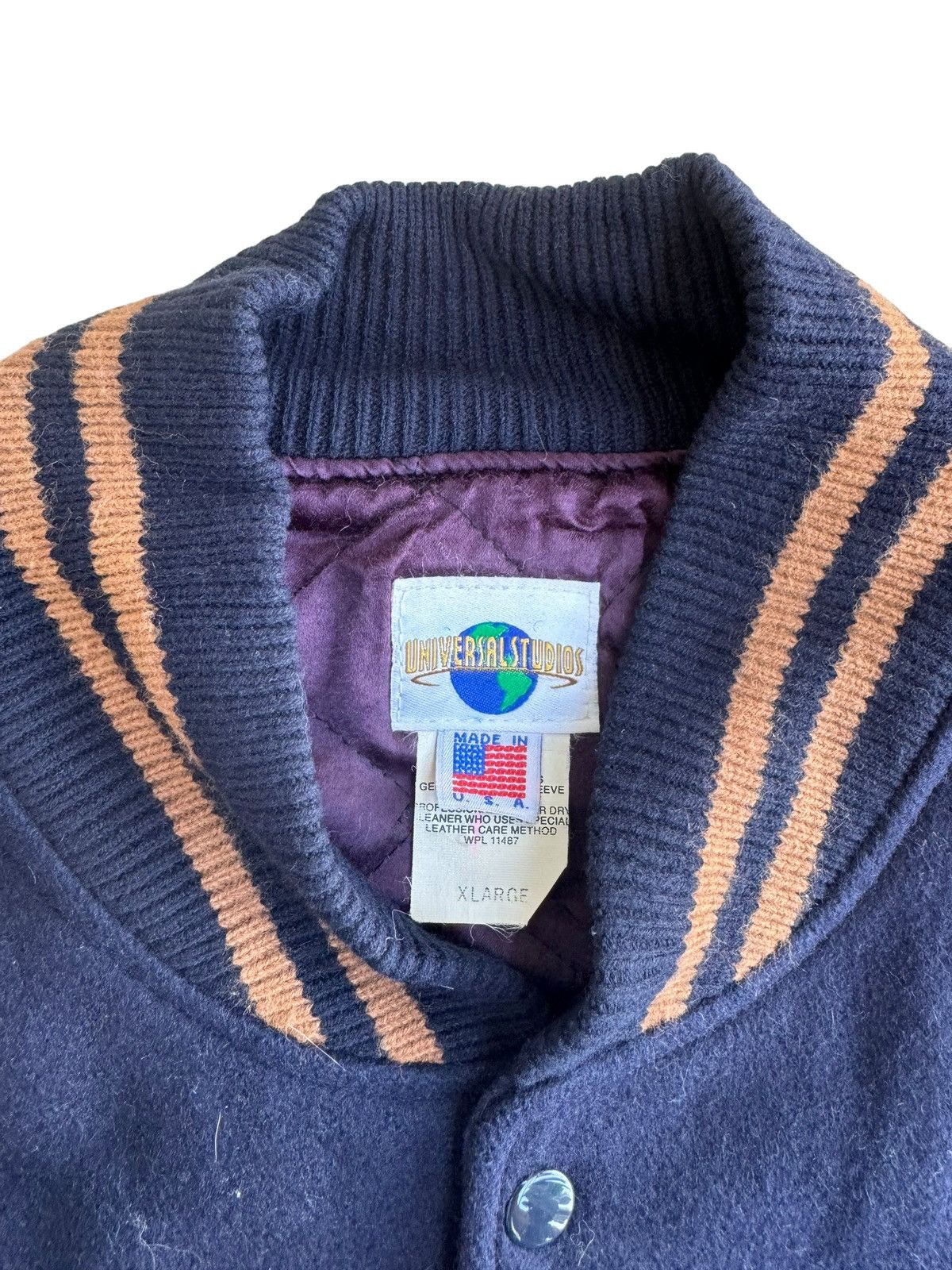 Universal Studios × Vintage Vintage Universal Studio Varsity Jacket Size US XL / EU 56 / 4 - 10 Thumbnail