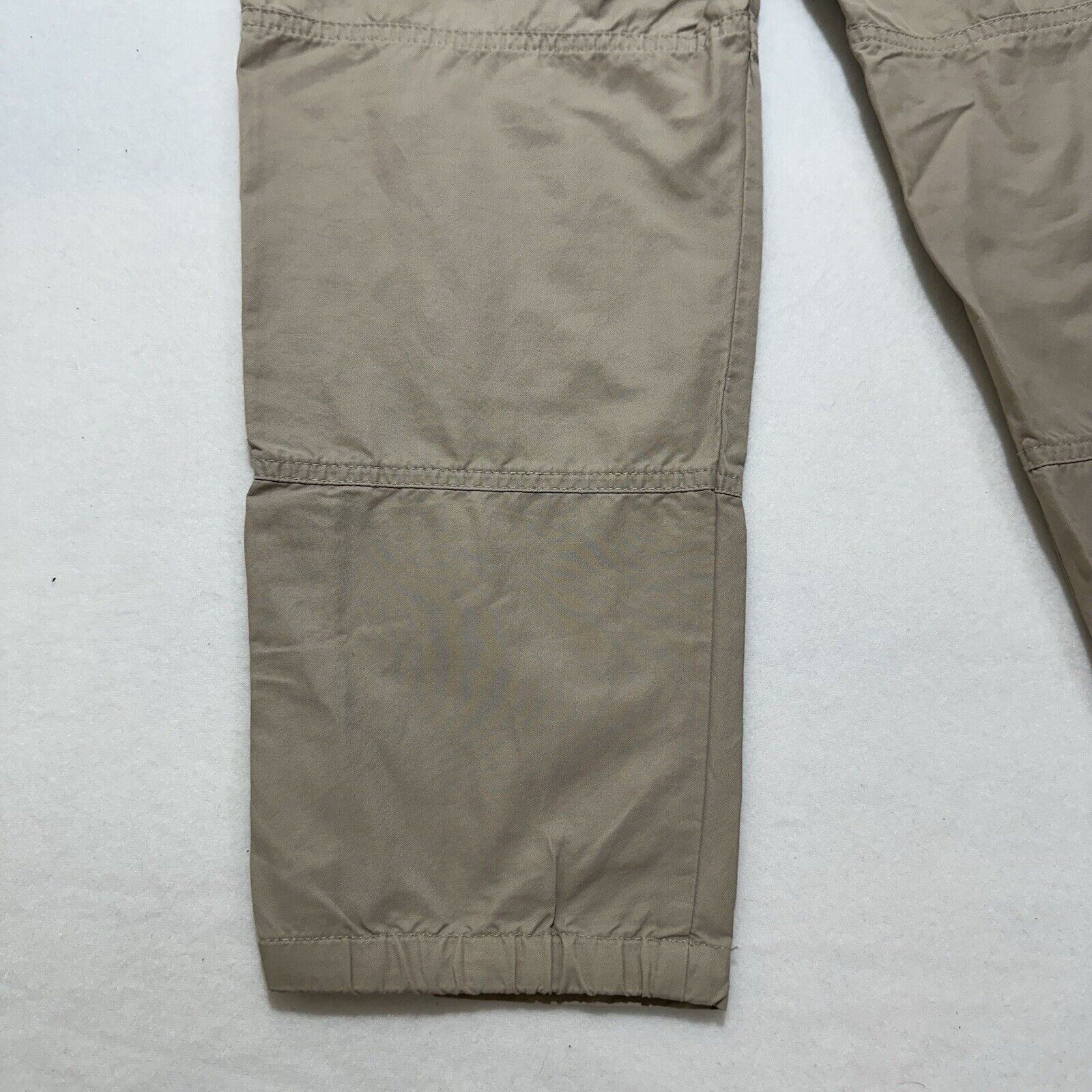 Vince Vince 2 Capri Chino Beige Pants Flat Front Zip Ankles Size 26" / US 2 / IT 38 - 14 Thumbnail