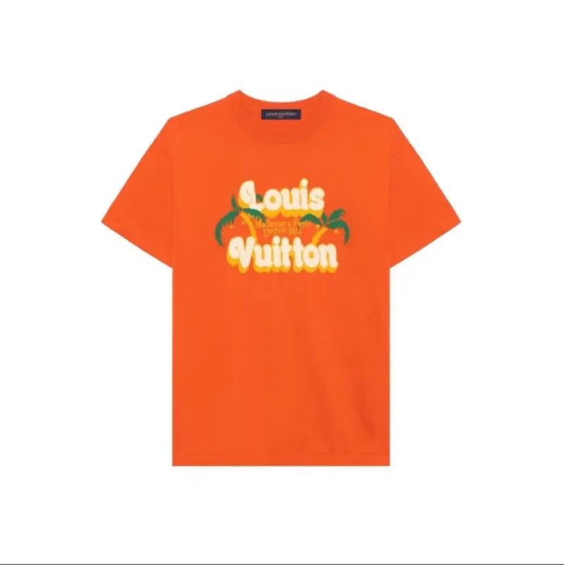 Orange Louis Vuitton T Shirt | Grailed