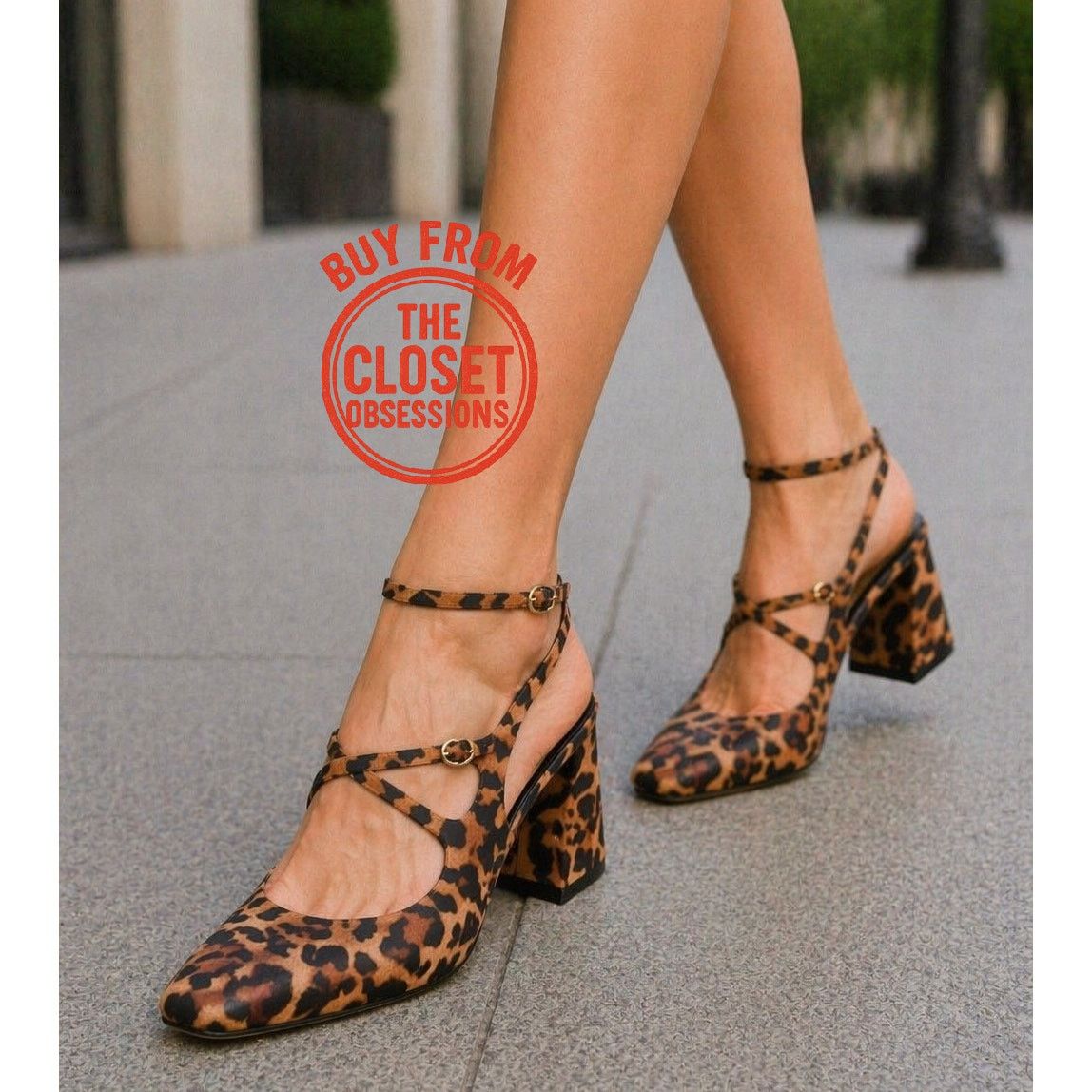 Zara ZARA Leopard Print Mary Jane Block Heels NWT – Animal Print Size US 9 / IT 39 - 2 Thumbnail