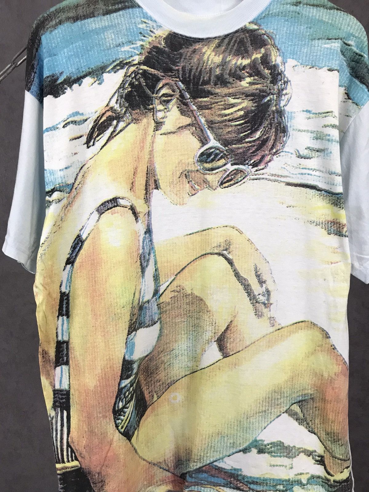Vintage Art vintage overprinted tee Size US L / EU 52-54 / 3 - 3 Thumbnail