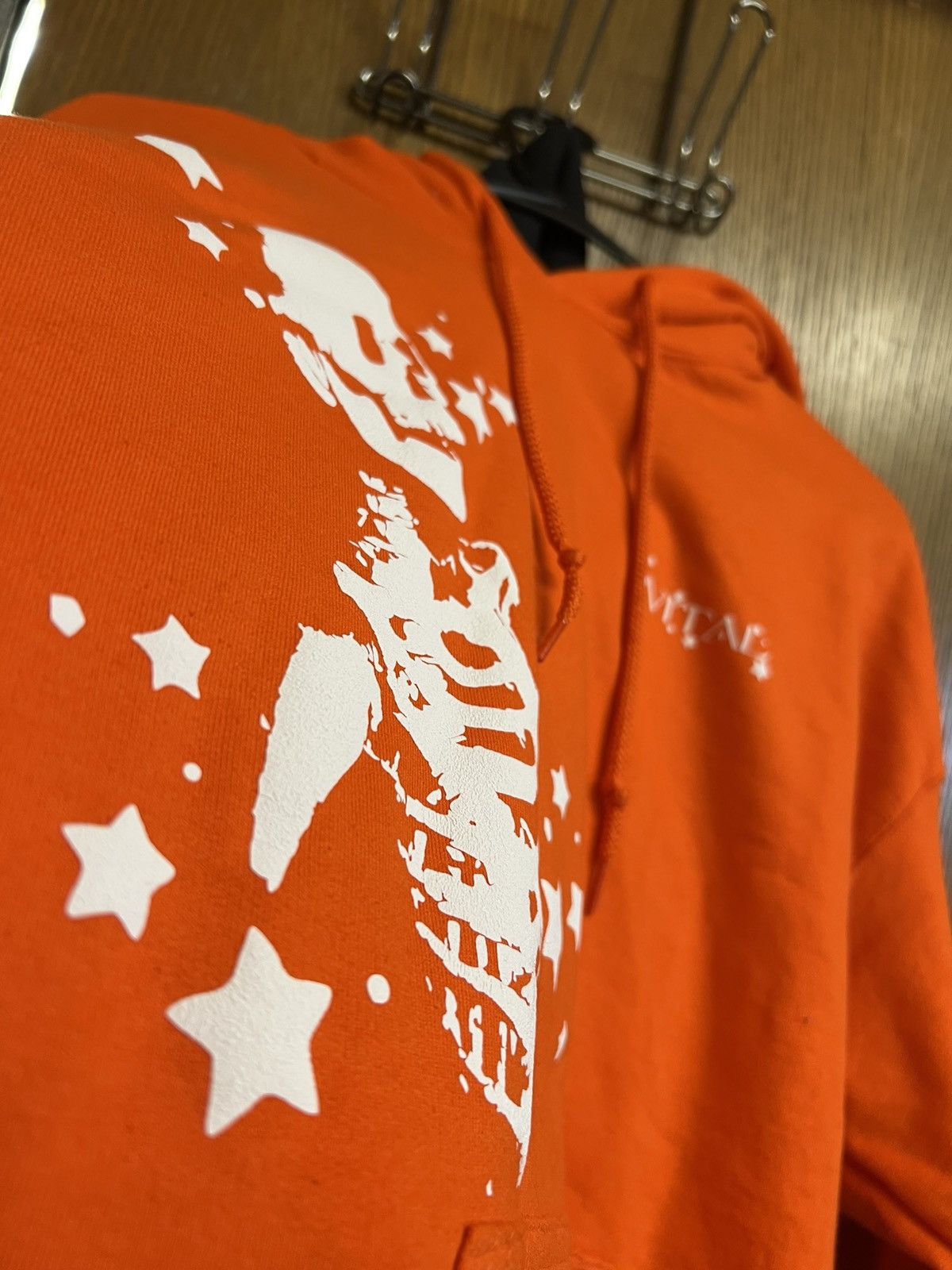 Other Orange Skeleton ‘Vital’ Hoodie Puff Print sz: XL Size US XL / EU 56 / 4 - 1 Thumbnail
