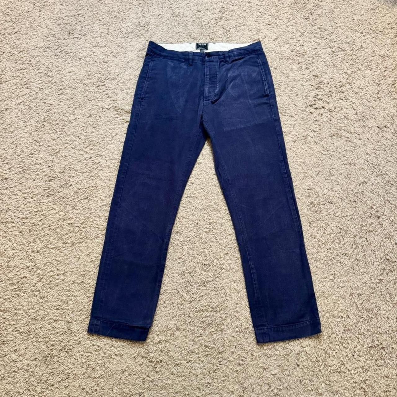 Todd Snyder Todd Snyder Basic Navy Blue Chino Pants 32" Waist Size US 32 / EU 48 - 2 Thumbnail