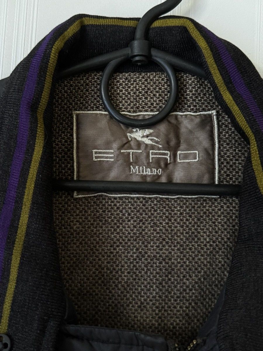 Etro Etro Milano Men’s Black Field Jacket 100% Lana Wool Size US XL / EU 56 / 4 - 20 Thumbnail