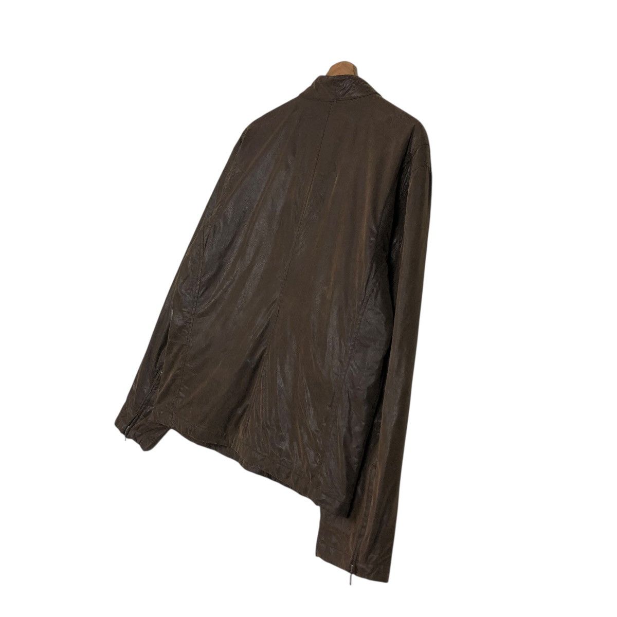Japanese Brand 🔥VINTAGE LEATHER JACKET MONTEVISO ITALY ISSEY MIYAKE Size US M / EU 48-50 / 2 - 12 Thumbnail