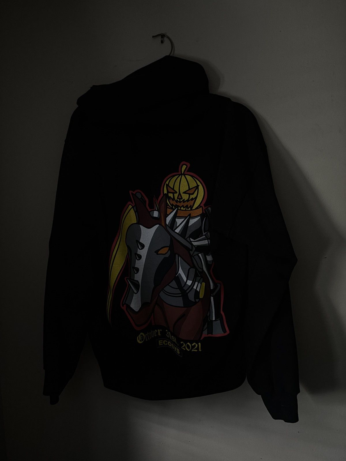 Ecosys *rare* Y2k Ecosys Halloween Hoodie Size US XL / EU 56 / 4 - 2 Thumbnail