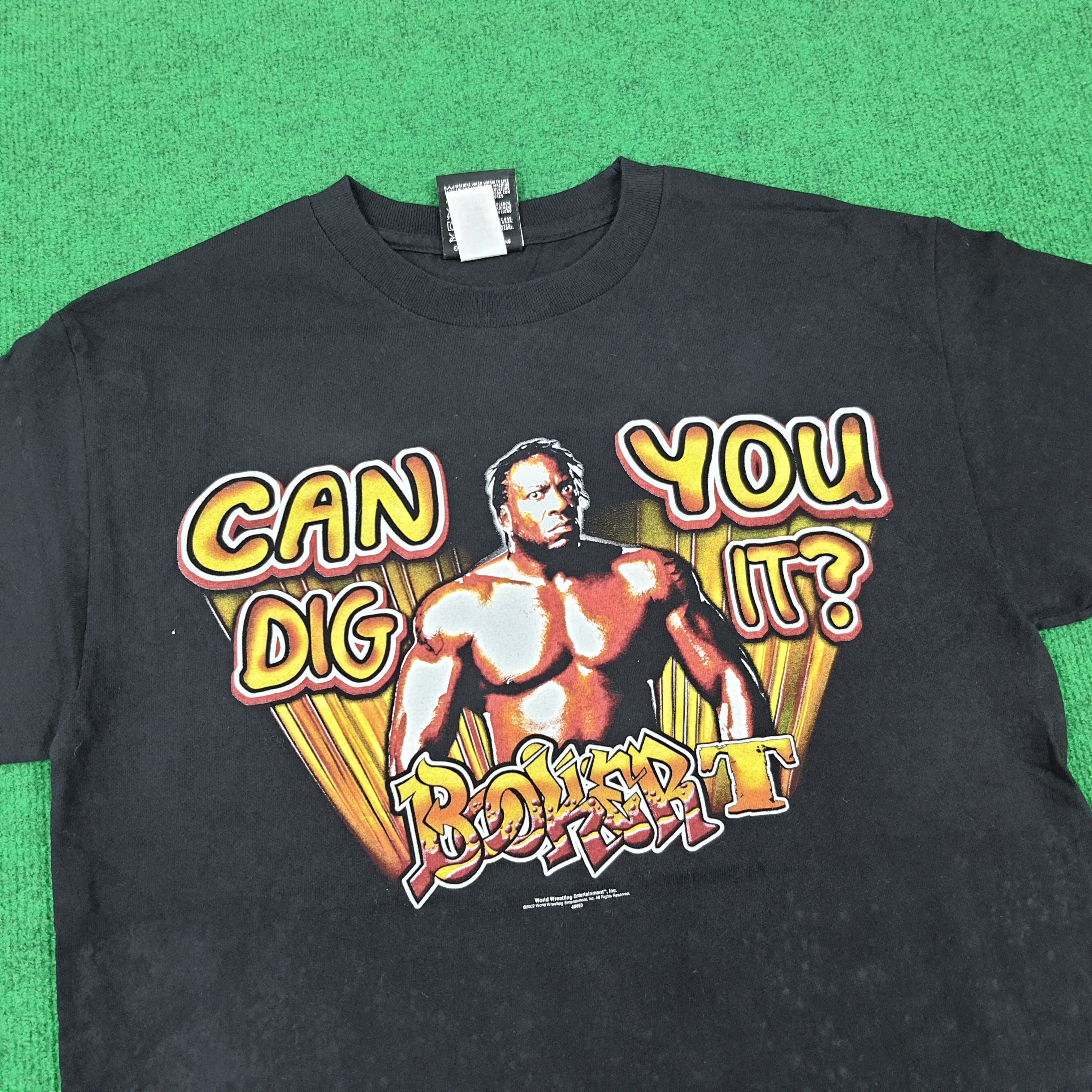 Vintage × WWE × WWF Vintage WWE Wrestling Booker T Tshirt Size US M / EU 48-50 / 2 - 2 Thumbnail