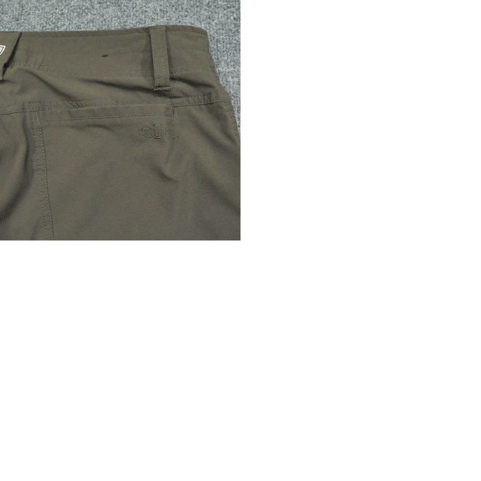 Vintage Kuhl Shorts Mens 36 Brown Outdoors Hiking Chino Pocket Stretch Classic Casual Summer 36 Mens Brown Shorts Size US 34 / EU 50 - 9 Thumbnail
