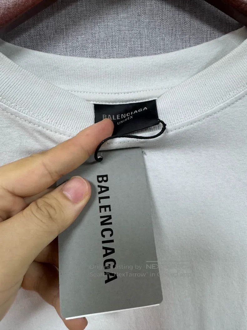 Balenciaga Balenciaga Double Ring Logo Short Sleeve Size US L / EU 52-54 / 3 - 4 Thumbnail