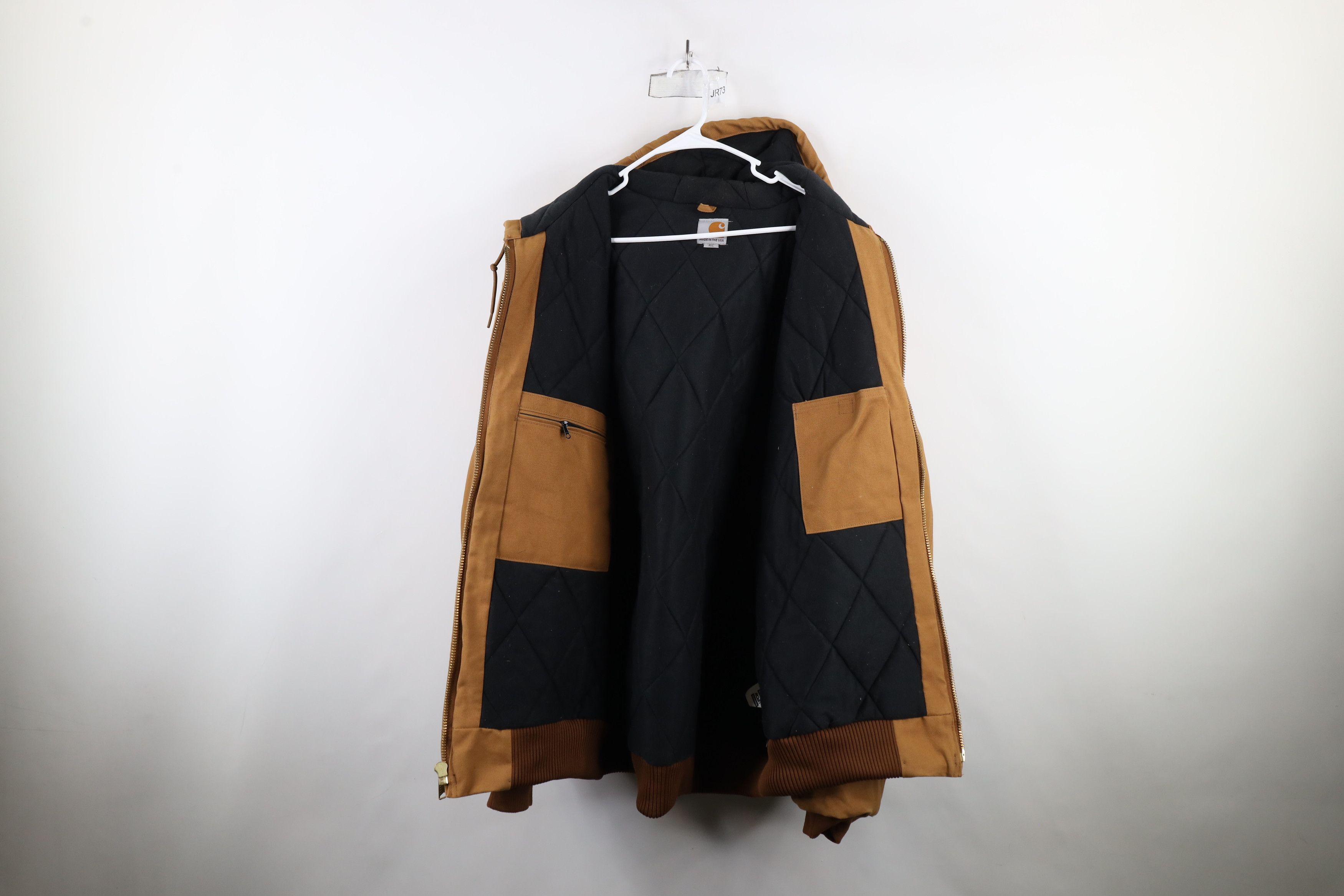 Carhartt Vintage Y2K Carhartt Quilted Hooded Canvas Jacket Duck USA Size US XXL / EU 58 / 5 - 10 Thumbnail