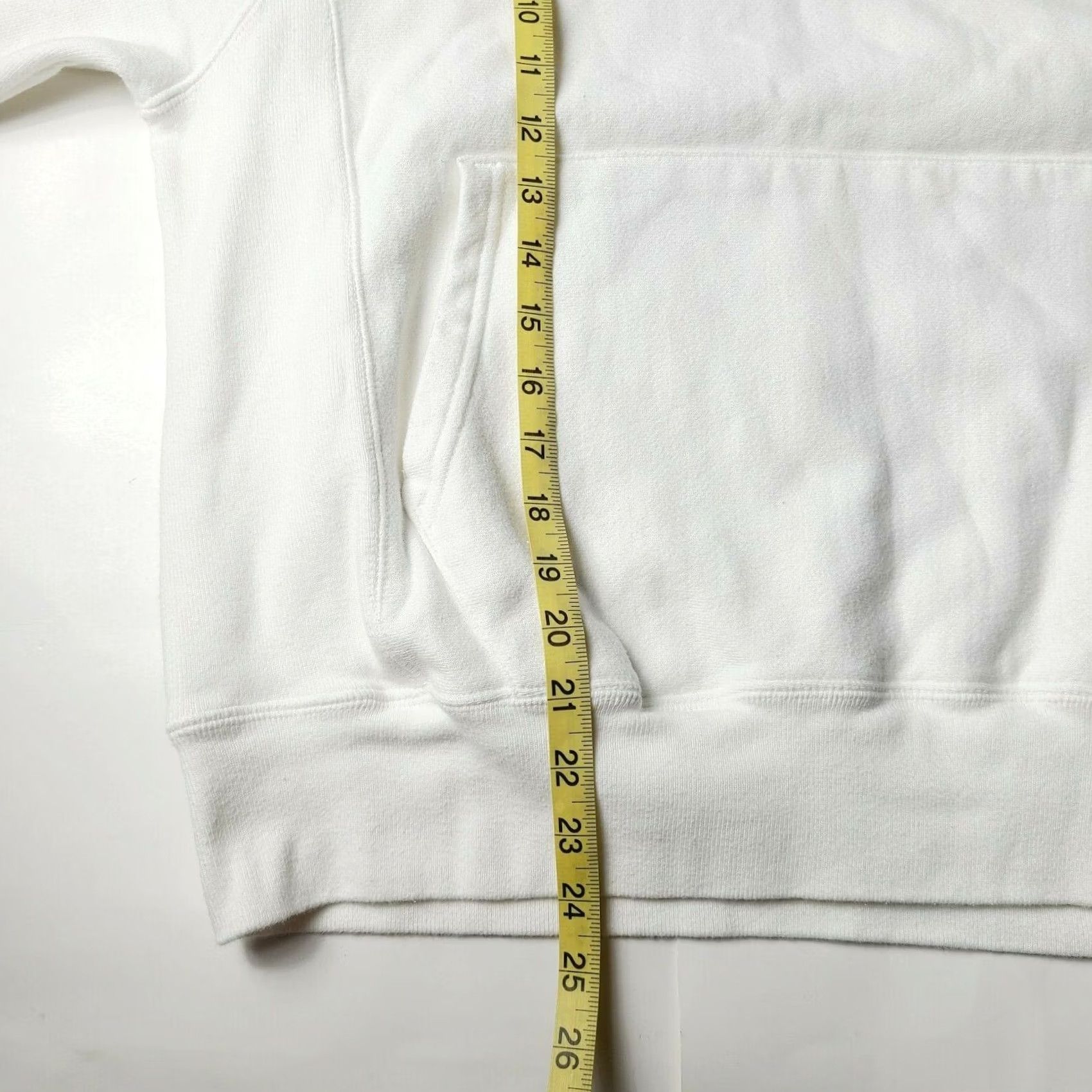 Champion VINTAGE Champion Reverse Weave Hoodie Mens Size S White Gold Spellout Sleeves 2000s Heavyweight Embroidered Pullover Size US S / EU 44-46 / 1 - 8 Thumbnail