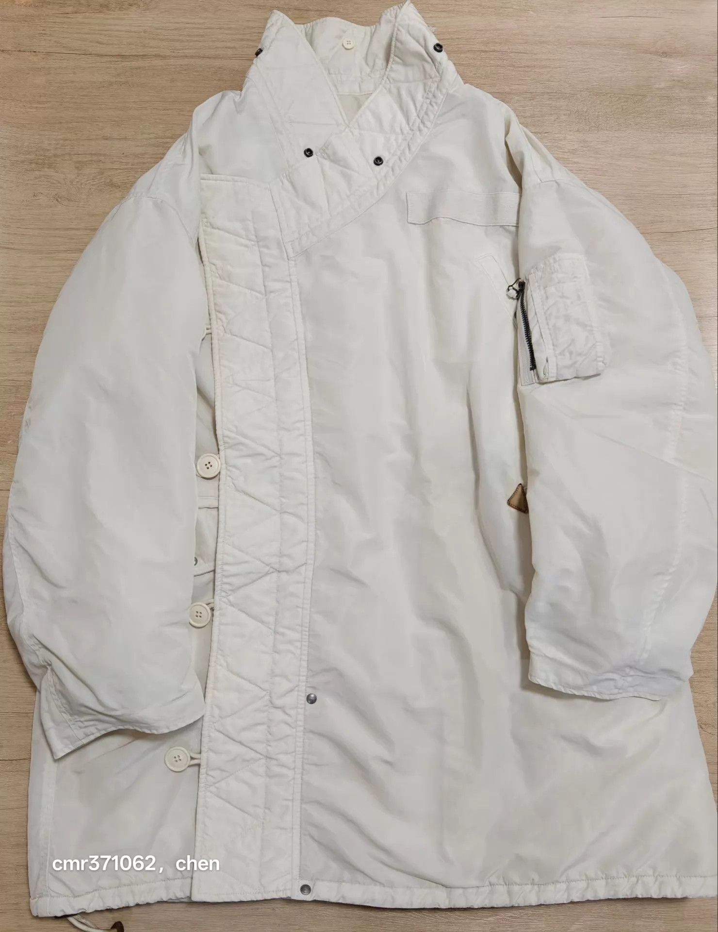Visvim visvim 21aw valdez khampa coat off white 2 (9-95, minor) Size US M / EU 48-50 / 2 - 1 Thumbnail