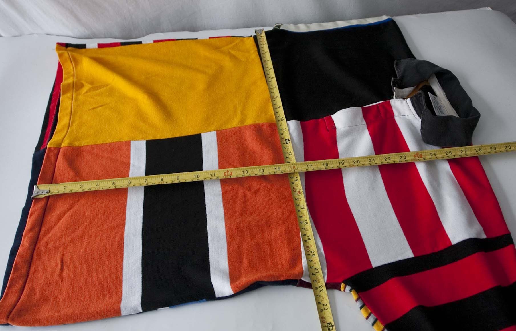Vintage Rugby Polo Long Sleeve Stripe Vintage Made England Size XL Size US L / EU 52-54 / 3 - 4 Thumbnail