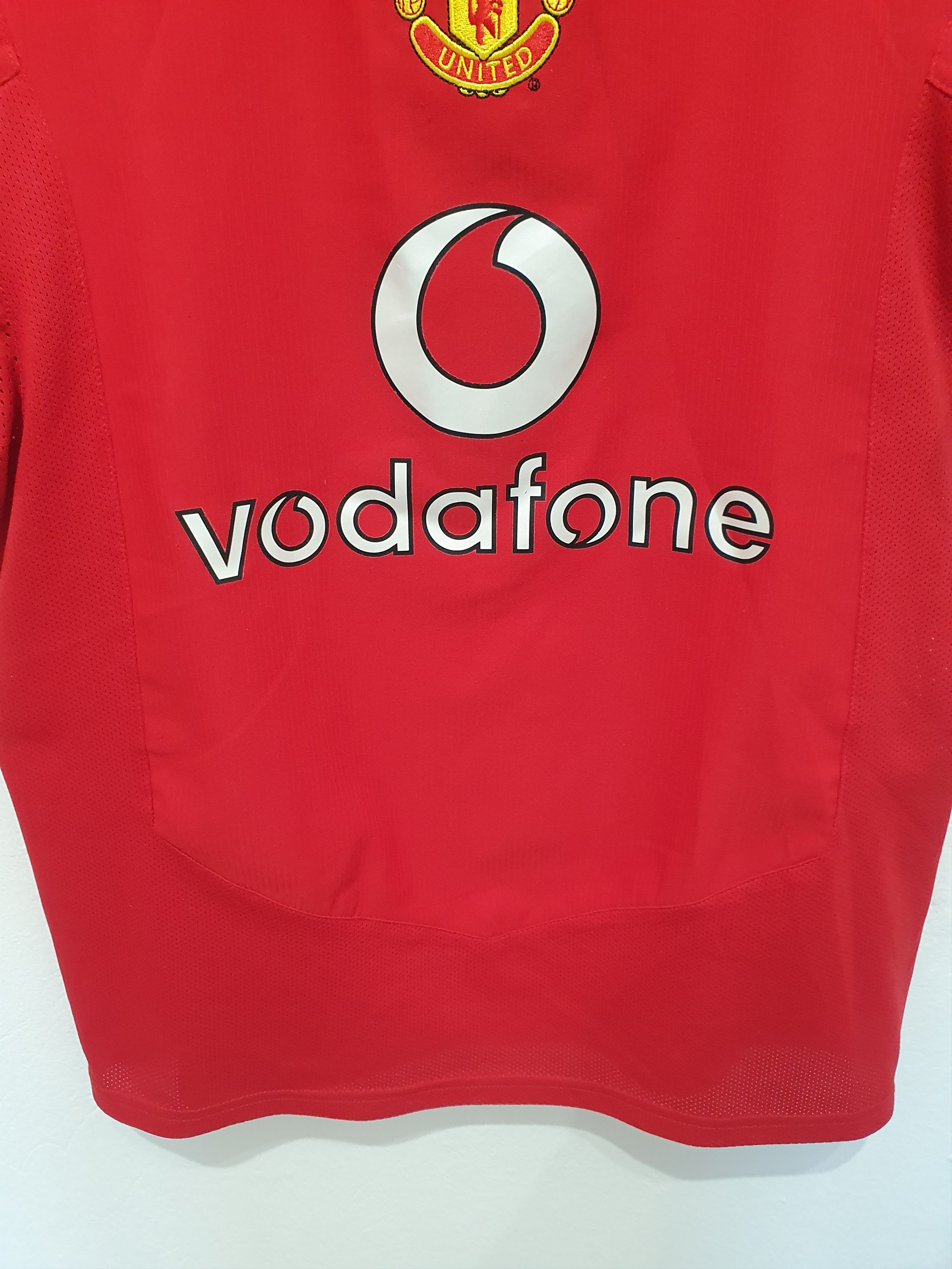 NIKE MANCHESTER UNITED SIZE S 2004 2006 shirt jersey soccer