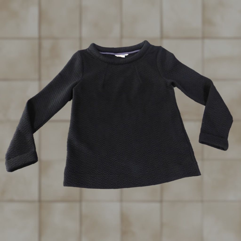 Boden Boden Sweater Womens Regular Size 4 Black Long Sleeve Knit Pullover Stretch Cuffed End Women's Pullover Knit Sweater Size S / US 4 / IT 40 - 1 Thumbnail