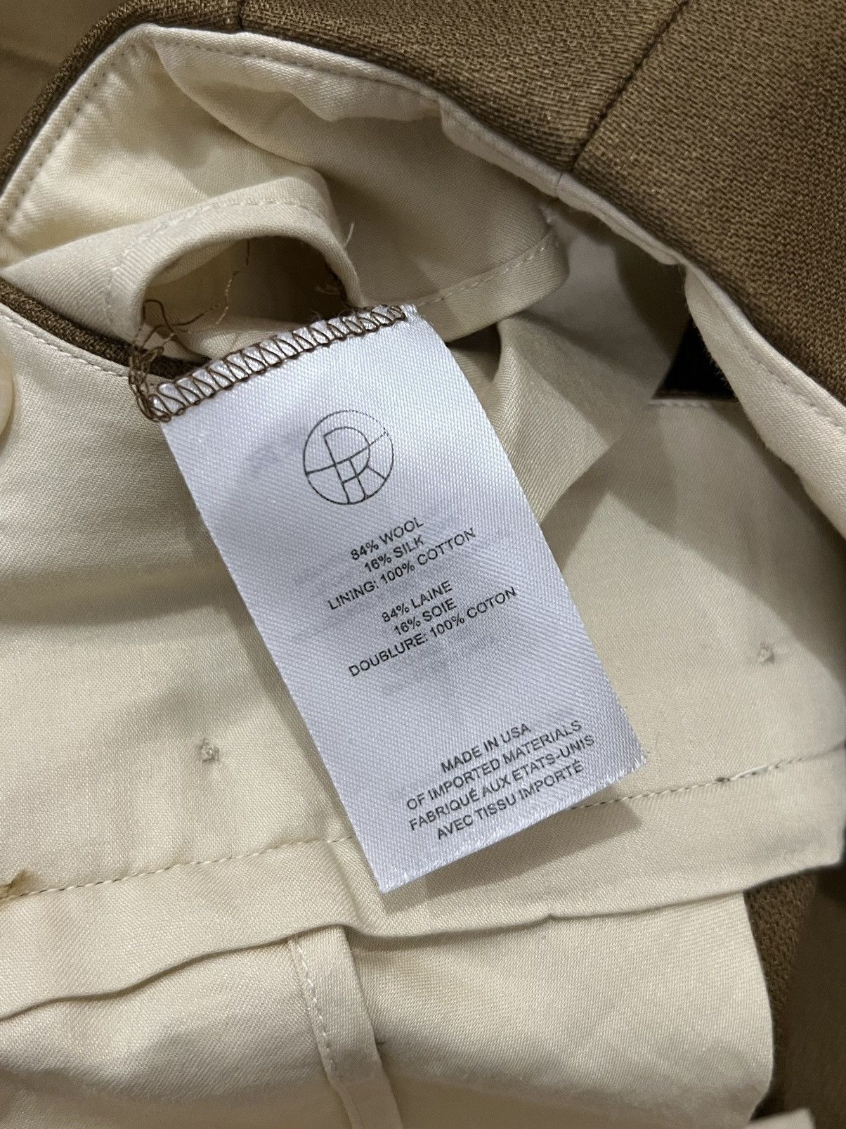 Designer × The Row The Row Wool Trouser Pants Size 28" / US 6 / IT 42 - 5 Thumbnail