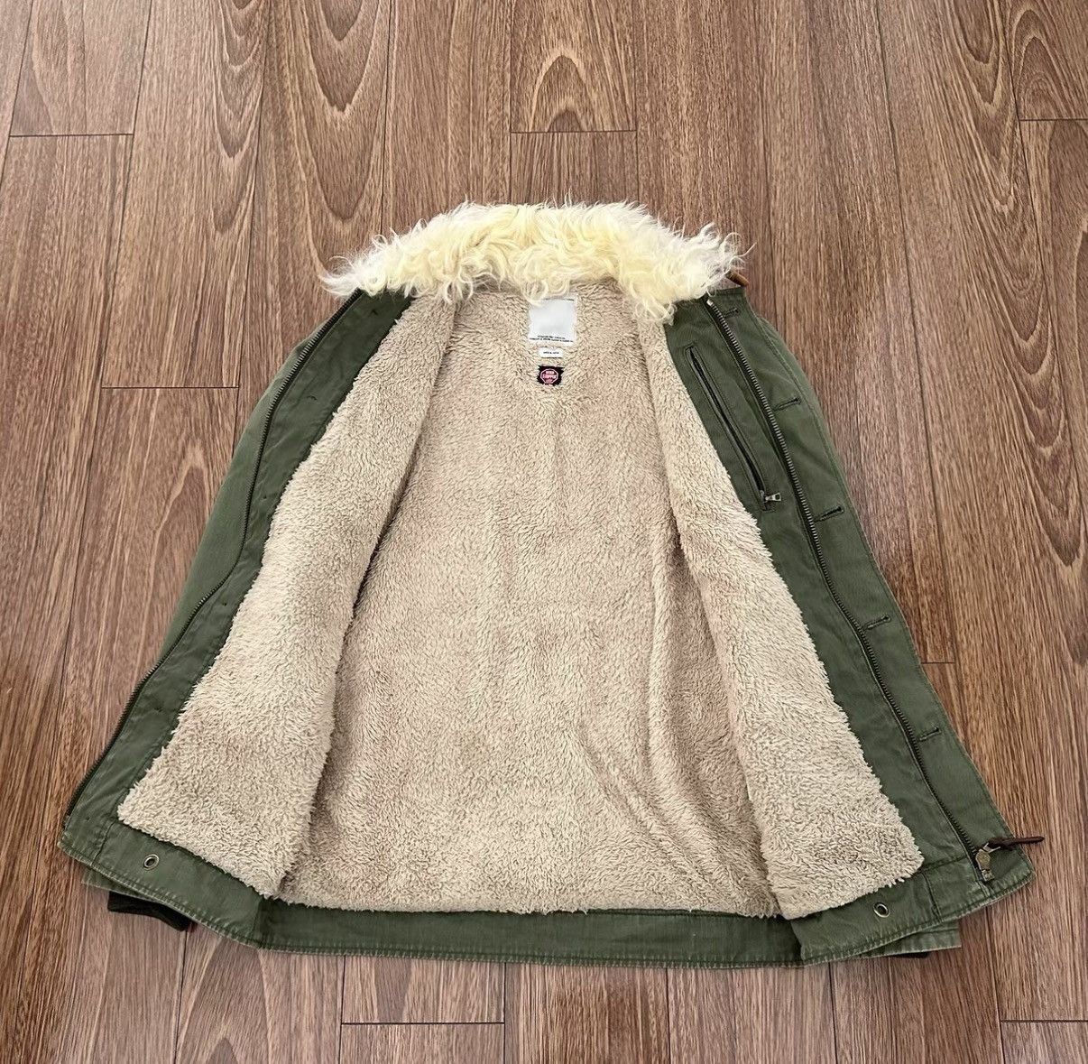 Visvim VISVIM DECKHAND JKT Fur collar, cotton jacket Size US S / EU 44-46 / 1 - 3 Thumbnail