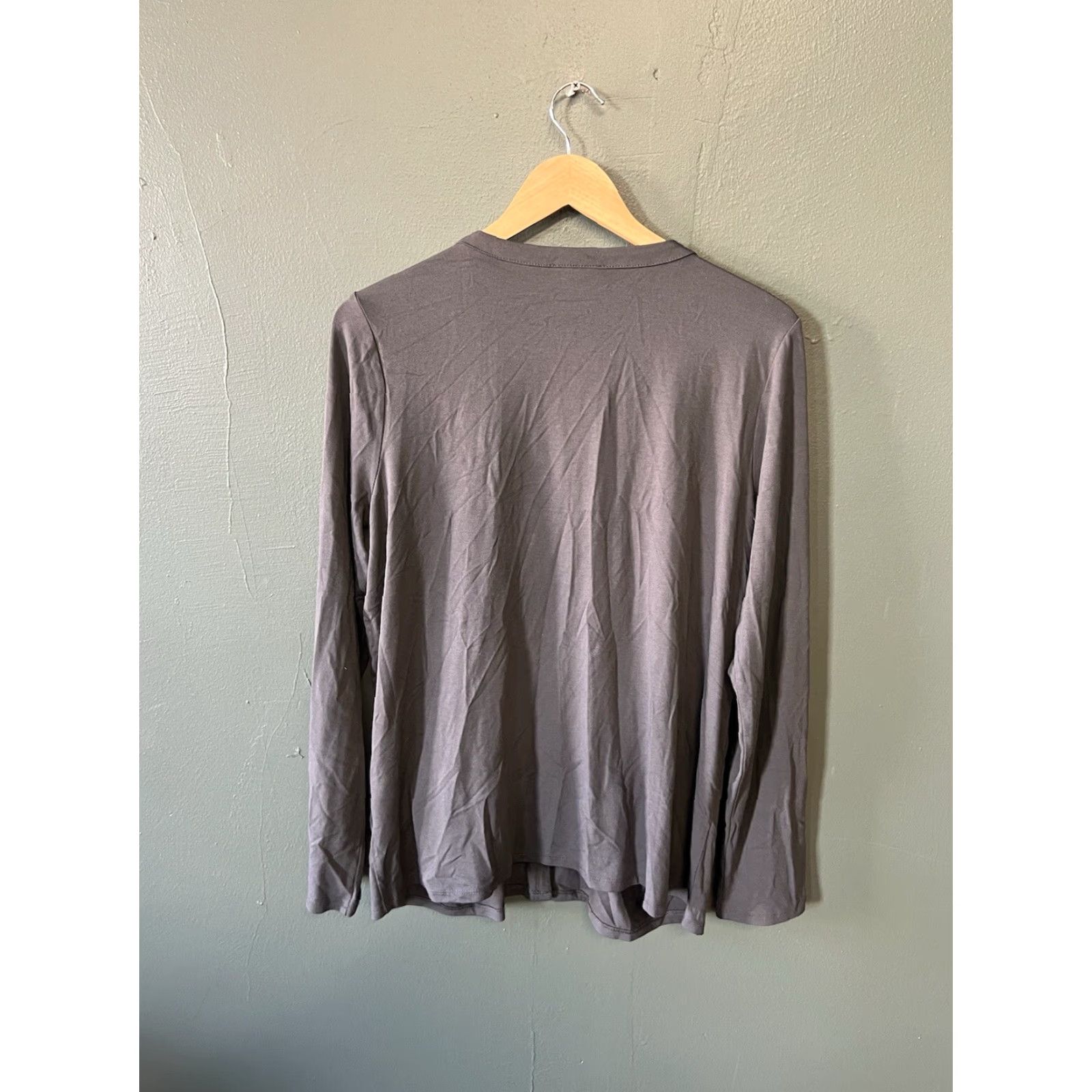 J. Jill J.Jill Cardigan Sweater Womens Gray Long Sleeve Wearever Tall Size M Size M / US 6-8 / IT 42-44 - 2 Thumbnail