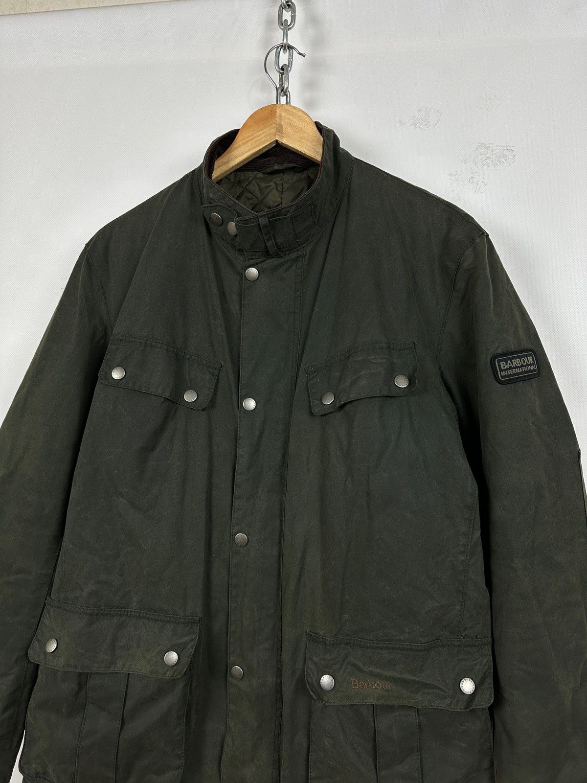 Barbour Barbour International Motorcycle Duke Waxed Jacket Size US L / EU 52-54 / 3 - 9 Thumbnail