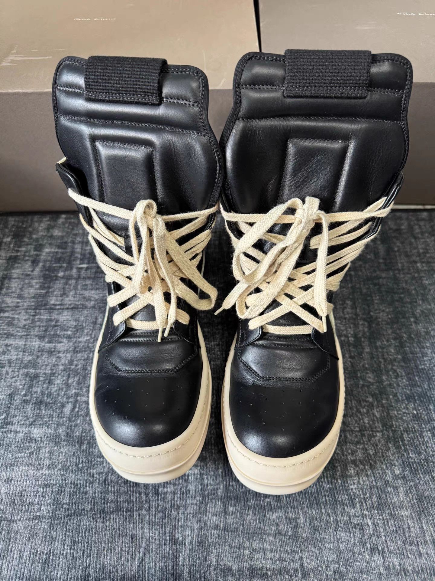 Rick Owens Rick Owens Mainline Triangle Sneakers Size US 7.5 / IT 37.5 - 4 Thumbnail