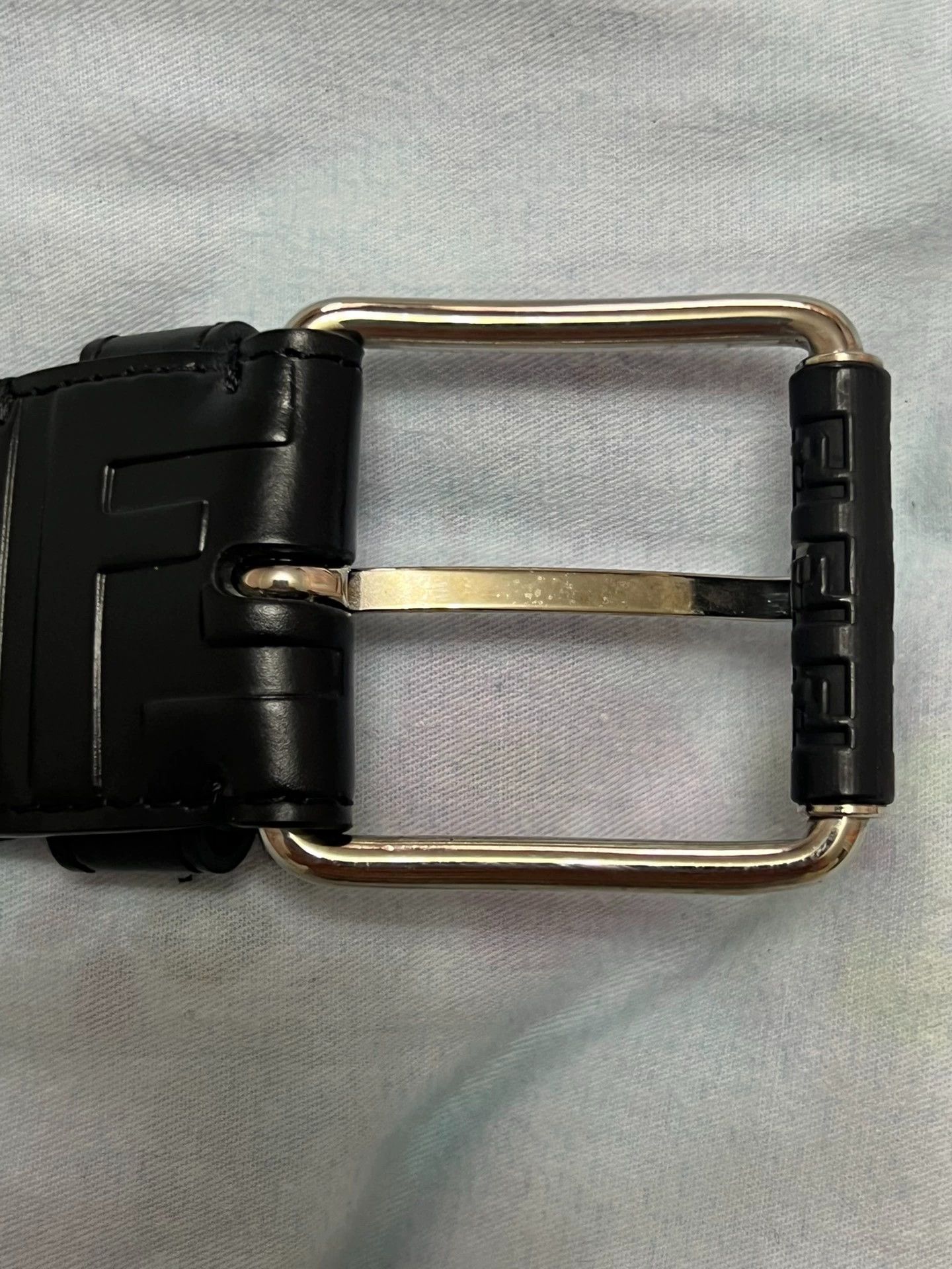 Fendi Fendi logo belt black 100 Size ONE SIZE - 7 Thumbnail