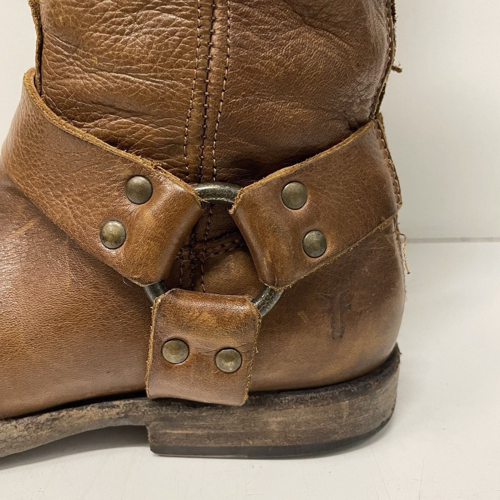 Frye Frye Phillip Riding Boots Sz 7 Soft Vintage Leather Harness Size US 7 / IT 37 - 2 Thumbnail
