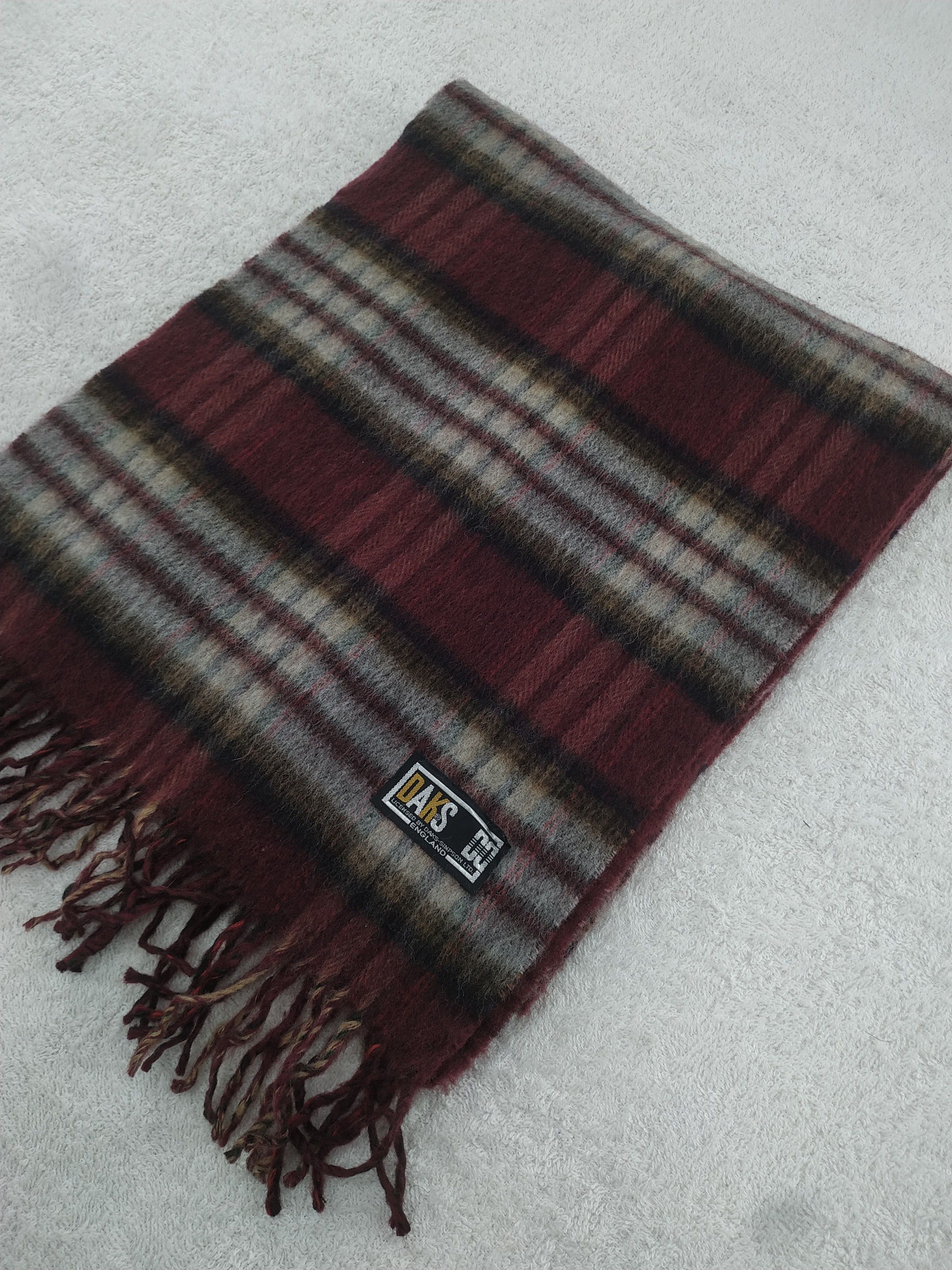 DAKS Daks London Scarf / Muffler / Neckwear - WW859 Size ONE SIZE - 3 Thumbnail